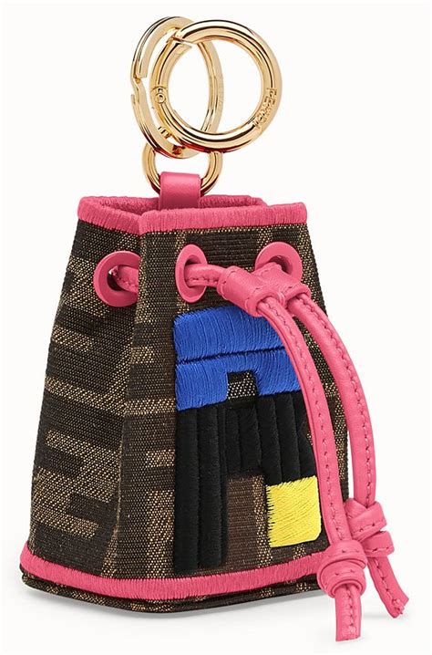 fendi mens bag charm|Fendi mini bag charm.